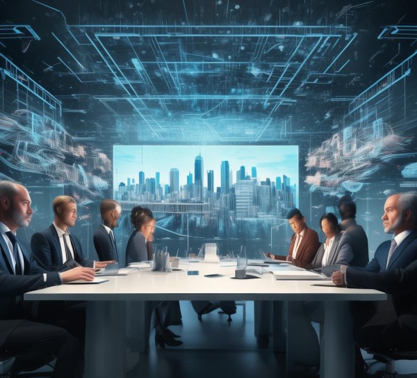 迈向未来的企业数字化转型中的动态商务图景，企业形象的重塑